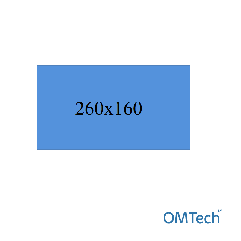 Покриття операційне OMTech™ 260см х 160см (ламінований спанбонд - 45 г/м2), стерильне